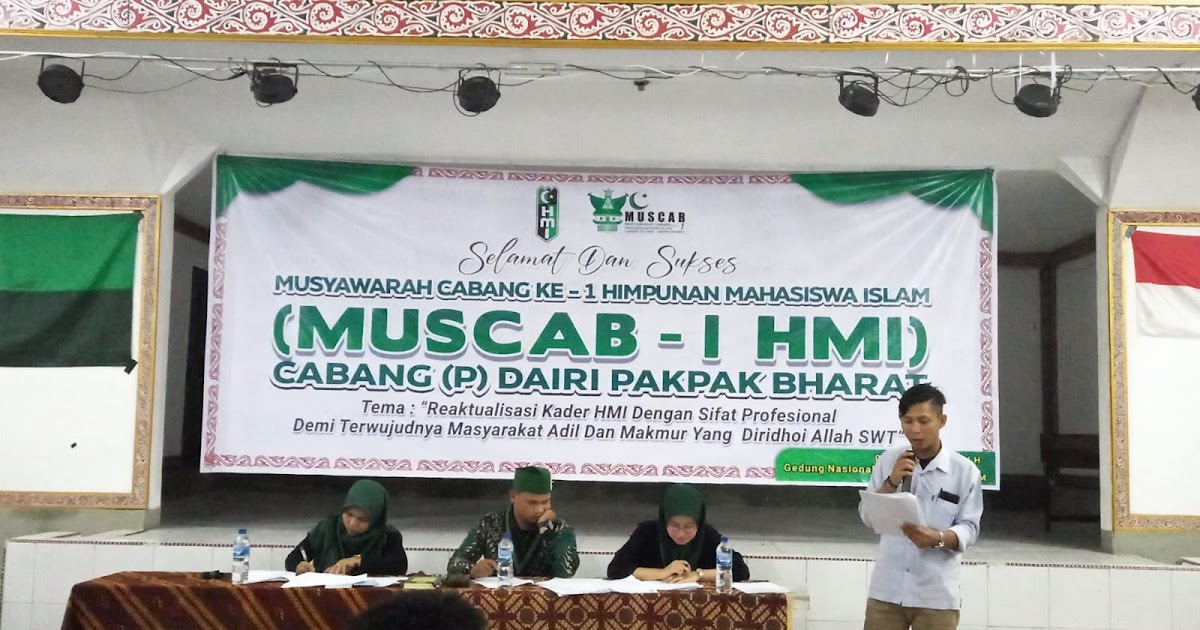 HMI tiakur Gelar Musyawarah Cabang